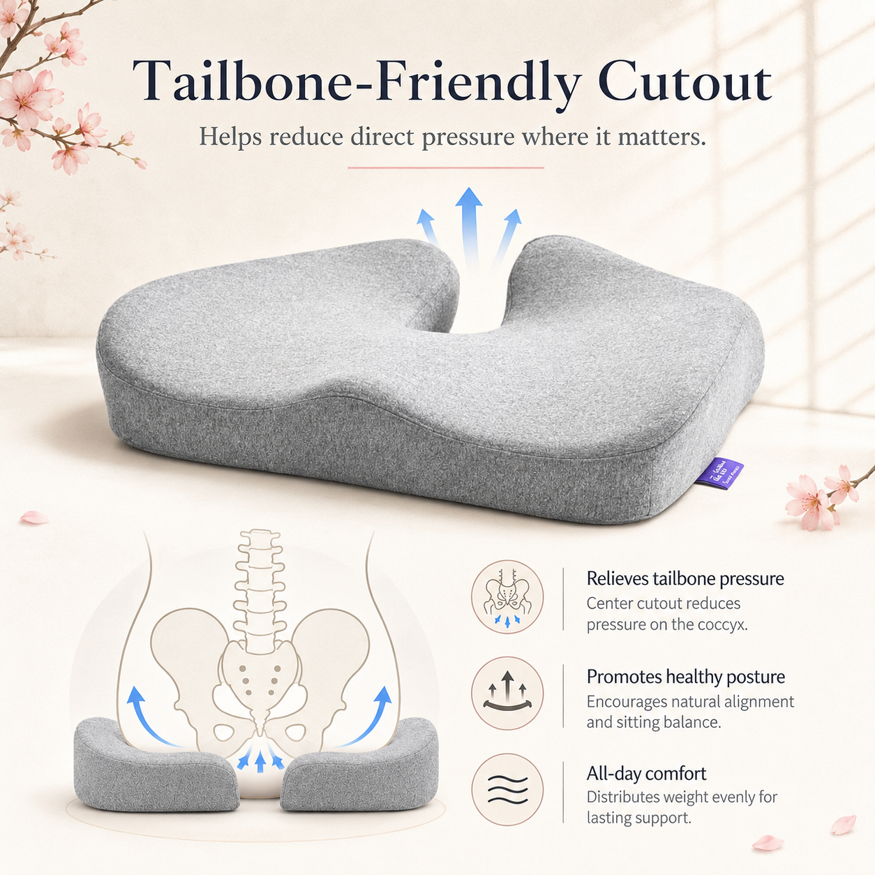 Honekawa™ Premium Seat Cushion